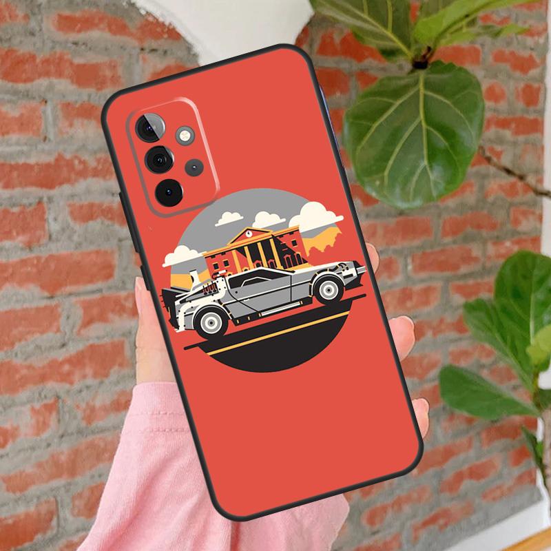 Back to the Future Phone Case For Samsung Galaxy A54 A34 A14 A55 A35 A25 A15 A52 A32 A12 A51 A71 A13 A33 A53