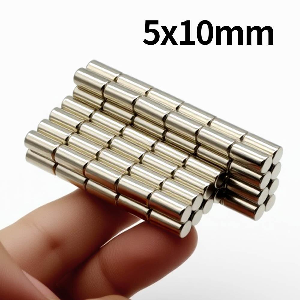 5x10mm Super Strong Neodymium Magnet N35 NdfeB Permanent Magnetic imanes Round Powerful Magnets Refrigerator