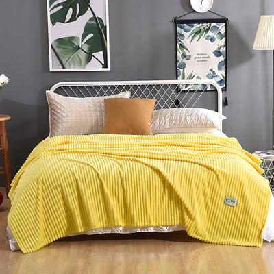Fleece Throw Blanket Striped Super Soft Flannel Blanket Solid Winter Bed Sofa Cover Bedspread Travel