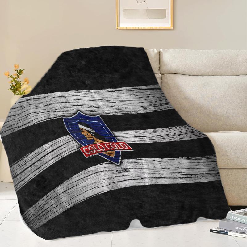 130x150cm Chile Club Social Y Deportivo Colo-Colos Blanket Air Conditioning Blanket Fashion Soft Blanket Office Bedroom