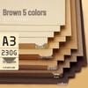 Yuanhao A3 Thick Colored Cardstock, 230g for Kindergarten & Elementary School Crafts