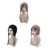 Ethnic Style Handwoven Sun Hat With Tassels And Pearls For Summer Sun Protection