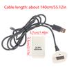 1Set 4800Mah Rechargeable Battery Pack Black/White For Xbox 360 Wireless Game Controller Gamepads With Usb Charging Cable