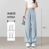 Pantaloni larghi estivi leggeri da donna