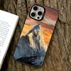 Pristine Snowy Landscapes  Phone Case For iPhone 17,16,15,14,13,12,11 Plus,Pro Max,XS,Colorful Silver Phone case Funda Cover