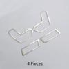 Car Styling Door Seat Adjustment Buttons Sequins Sticker Trim For Mercedes Benz GLK CLS ML GL E Class Interior Accessories