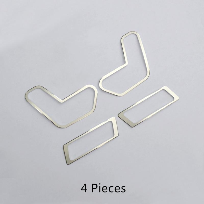 Car Styling Door Seat Adjustment Buttons Sequins Sticker Trim For Mercedes Benz GLK CLS ML GL E Class Interior Accessories