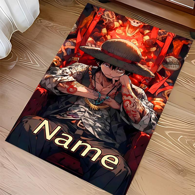 Custom Personalization One Piece Print Area Rug - Soft, Washable Non-Slip Indoor Mat,Living Room,Home&Office Decorative Rug