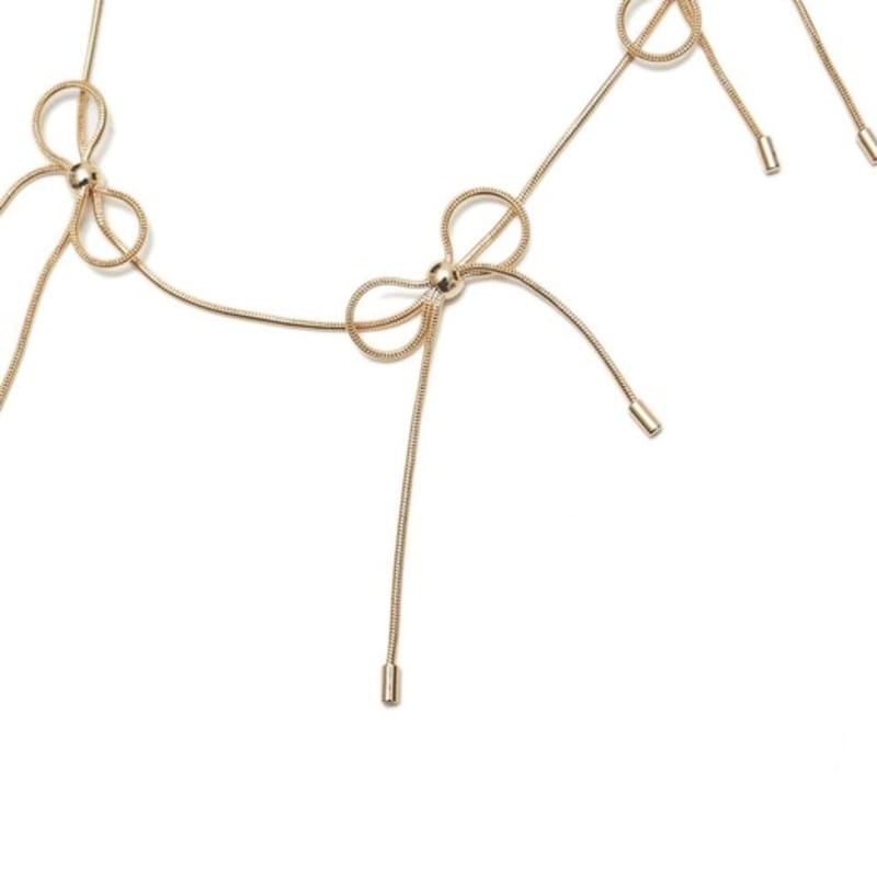 LOTS YOU lotsyou_Ribbons bon Kette Gold