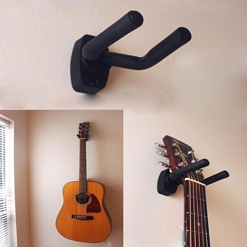 1/2/3/4 PCS Guitar Hangers Keep Hook Holder Wall Mount for All Size Guitars, Bass, Mandolin, Banjo