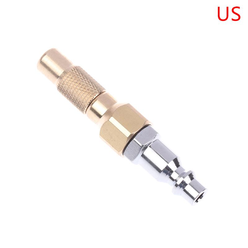 Inflatable Nozzle Hose Air Chuck Adapter Tire Inflator Quick Connect Oxygen Tube