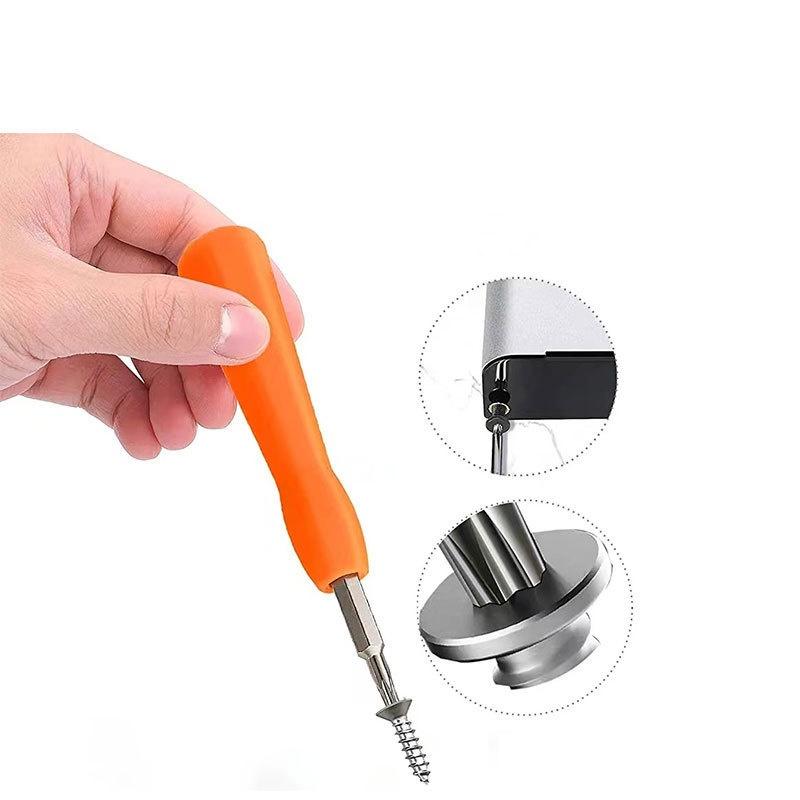 20pcs Video Doorbell Screwdriver, Double-Ended T6 T15 Screw Driver Tool for Camera Video Doorbell Replacement, Battery Change