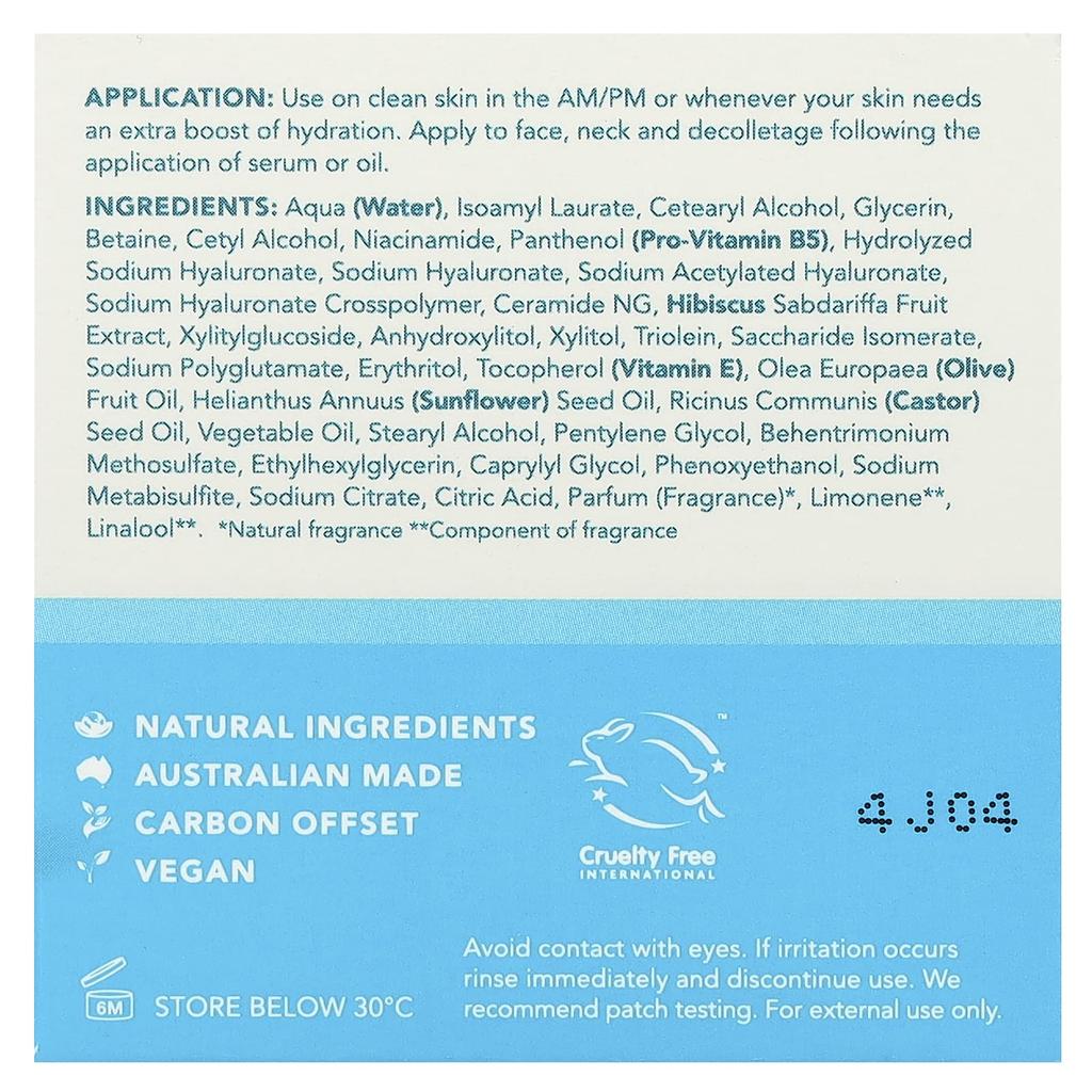 Aquaboost 3D, Hyaluronic Acid Water Gel Cream, 50Ml(1.69Fl Oz)