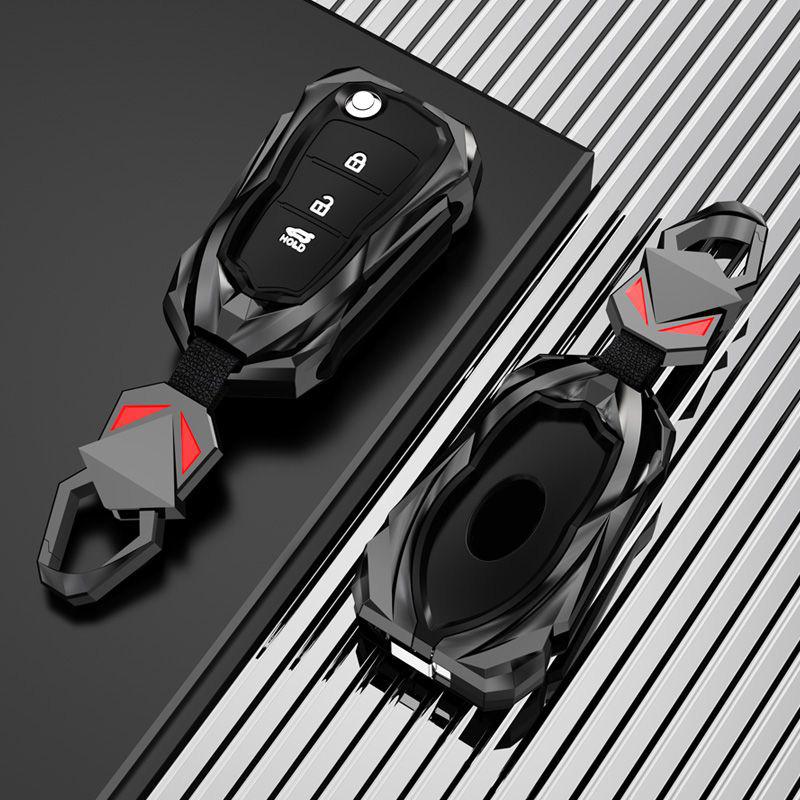 Car Flip Key Case Cover Shell For Hyundai Elantra Solaris I30 I35 I40 IX35 Sonata Santa Fe Tucson Verna Celesta Accent