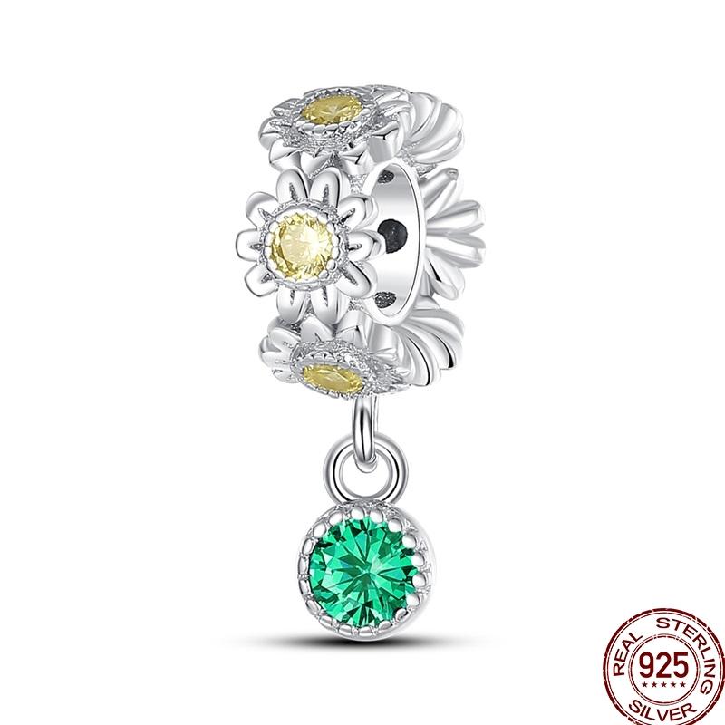 New Copper Autumn Golden Charms Maple Leaf Squirrel Pumpkin Deer Beads Fit 3Mm Original Bracelet Diy Jewelry Gifts