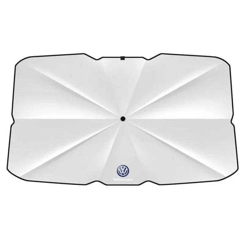 

B6 2025 Hot For Volkswagen Automobile Windshield Heat Sunshade Car Sun Umbrella Telescopic Sun Visor For Volkswagen VW Scirocco