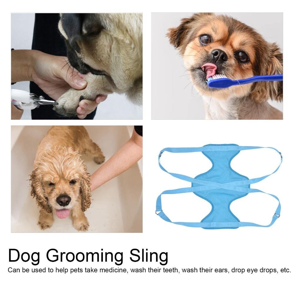 Size M Pet Grooming Hammock Waterproof Nail Trimming Helper Dog Grooming Tool  Grooming Time