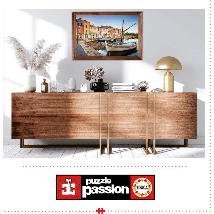 Pussel 1000 bitar : Martigues hamn, Provence