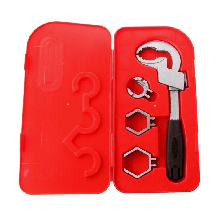 Adjustable Wrenches Large Opening 80mm Repair Tool for Bathroom Washbasin