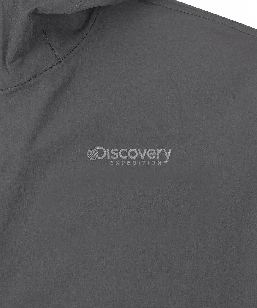 Discovery Expedition Men'S Freshvent Lightweight Woven Training Hooded Jacket (D.Grey)
