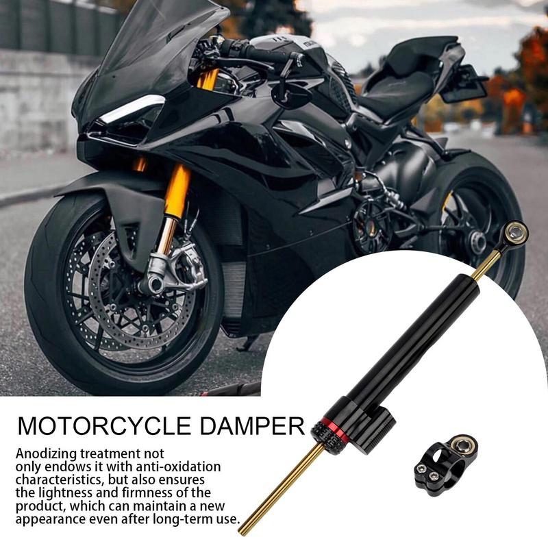 For Damper Steering Damper Adjustable Direction Damper Balance Rod Linear Reversed Safety Control Aluminum Alloy Shock Absorbing