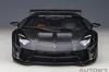 AUTOart 1/18 Scale Liberty Walk LB-WORKS Lamborghini Aventador Limited Edition Black (LBWK/Carbon Black Hood) Finished Model 79244