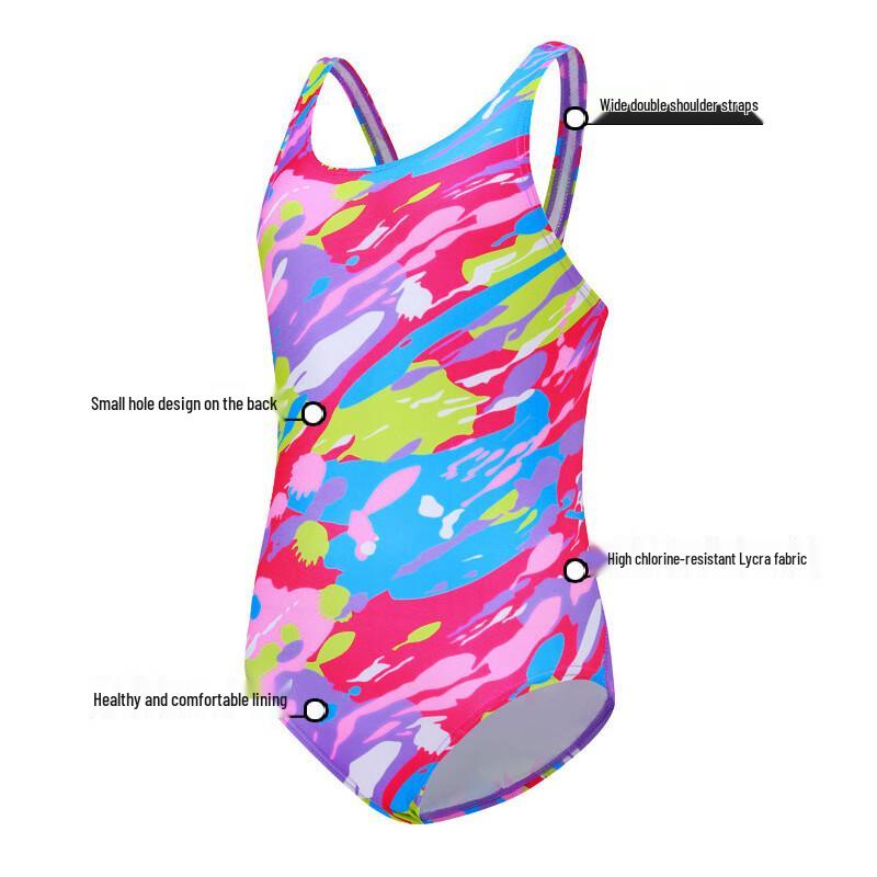 Children s Anti-Chlorine One-Piece Swimsuit