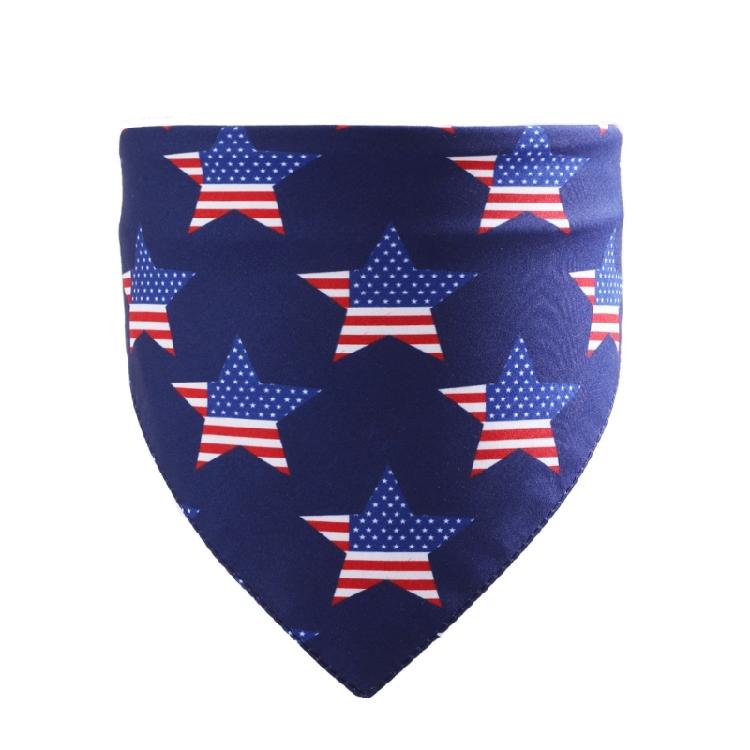 Dog Bandanas Independence Dress Up Festival Scarf Dogs Photography Towel