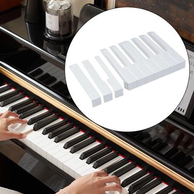 Piano Keytops Key Tops Acrylic Instrument Accessory Easy To Install Repair Tool Keyboard