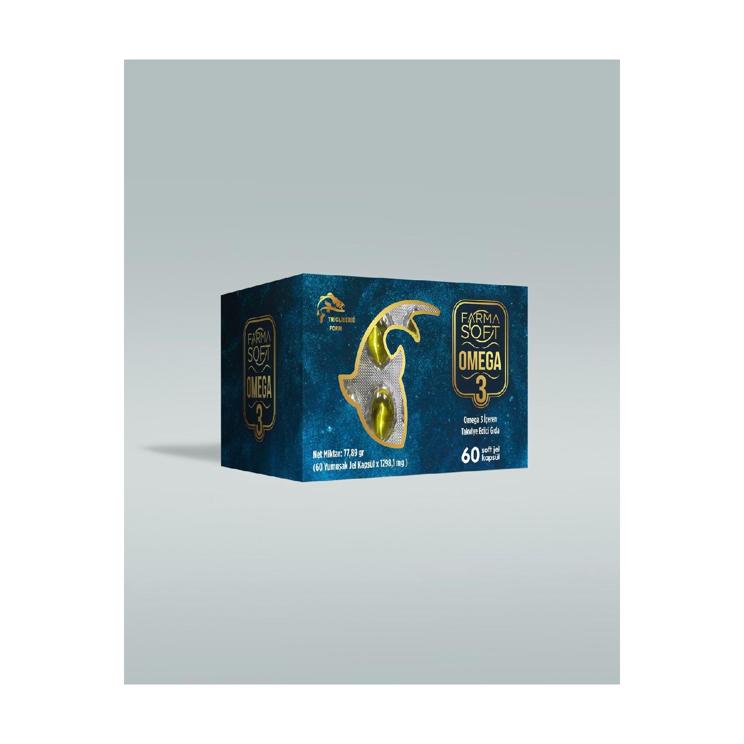 

Omega-3-omega-3 Reinforcing Food, 60 Soft Gel Capsules