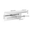 Double Toilet Paper Holder Stainless Steel Paper Rack Phone Storage Shelf Bathroom Use