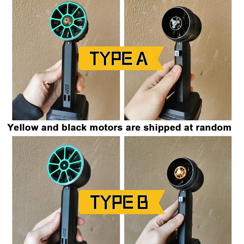 Handheld Ducted Turbofan 50mm Brushless Motor Jet Fan  800 1000g Thrust Car Washer High Power Dust Blower Keyboard