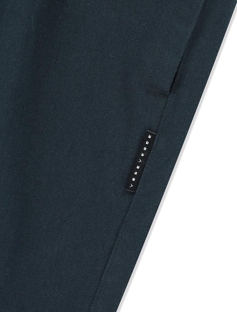 YESEYESEE Elastic Easy Cotton Pants Navy