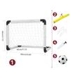 Foldable Football Goals Mini Soccer Ball Net Portable Soccer Goal Practice Soccer Net Football Outdoor Training Net