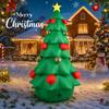 7.87FT With LED Light Xmas Inflatable Xmas Tree Toy Yard Lawn Party Decoration Christmas Home Supplies Ornaments Holiday Gifts