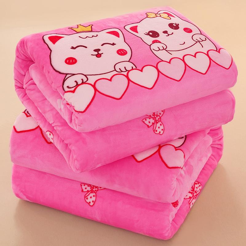 Dual-Use Flannel Throw & Bed Sheet: Thick, Warm, Winter & All-Season Blanket for Dorm or Home, Single/Double