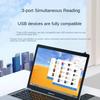 3 in 1 USB Hub OTG Adapter USB 30 Type C to 3 Port Splitter with 50Gbps Speed for PC Laptop Notebook Data Transfer