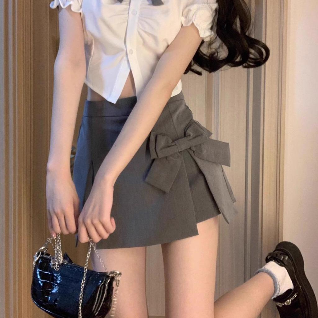 Jarní a letní sexy áčková sukně s rozparkem: Nový módní design