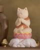 Katze Samantabhadra Gottheit der Jahre des Drachen und modelliert von Butsuya Sakai Tierkreiszeichen Schutzgottheit Winkekatzen-Figur Buddha, (Wächterschlange) - -