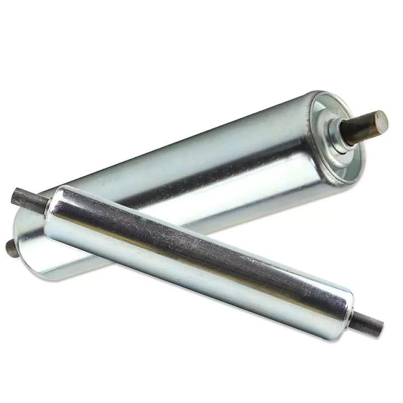1Pcs Assembly Line Conveyor Roller - Galvanized/Carbon Steel, Ø25/38/50/60mm, Length 200/300/400/450/500mm for Roller Conveyors