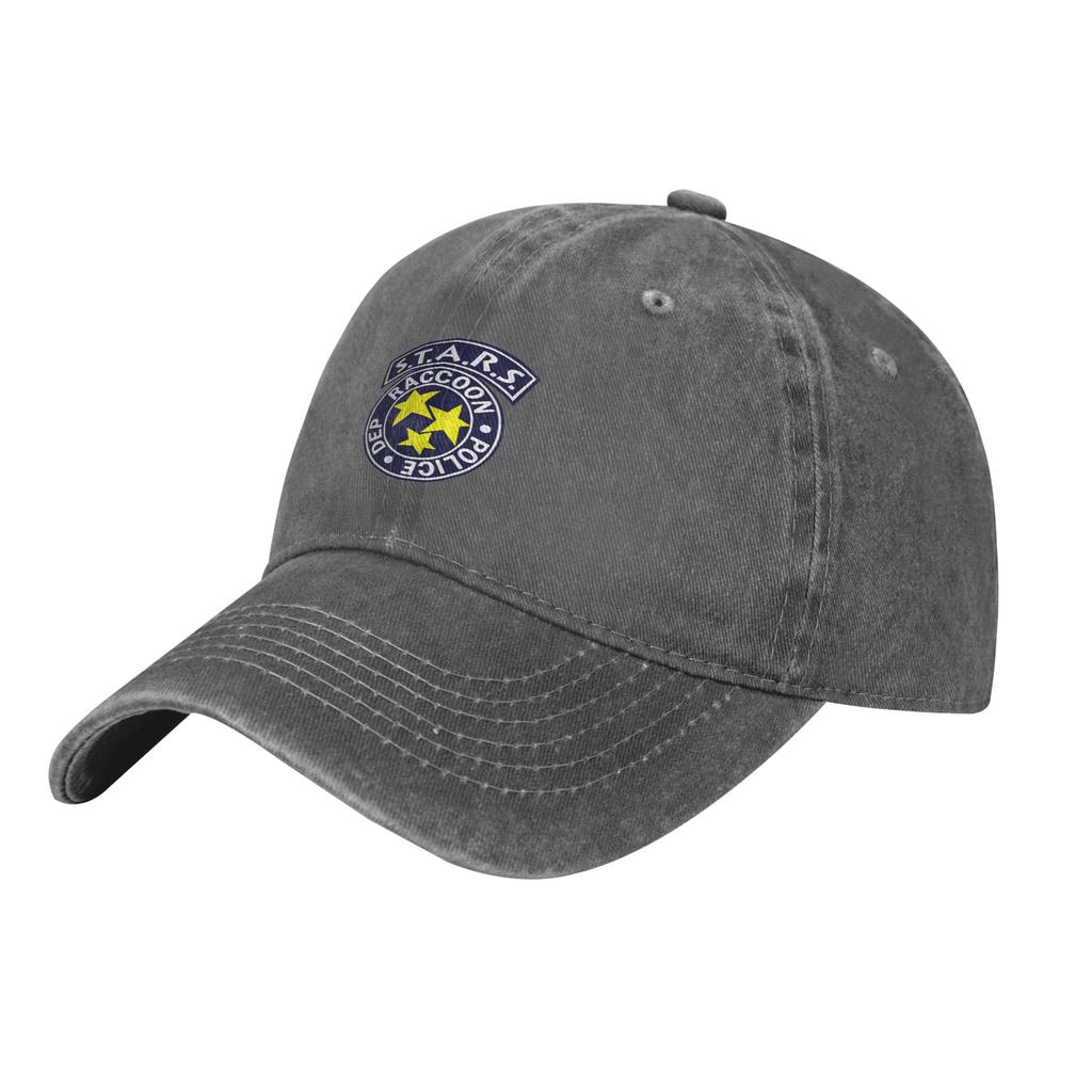 S.T.A.R.S. Baseball Caps Vintage Denim Washed Residents Evils Snapback Hat Unisex Outdoor Summer Travel Adjustable Fit Caps Hat