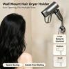 Powerful Suction Cup Hair Dryer Holder, No‑Drill Hands‑Free Wall Mount Blow‑Dryer Storage Rack Bathroom Organizer