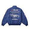 Palace Technical Staff Jacket Blue Berry Unisex Outerwear P28JK024