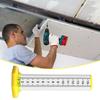 Construction Level Ceiling Tile Leveler Height Marking Ruler Double Use With Magnetic Base Precision For Wall Cabinetry Land