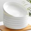 Nordic Style Bone China Microwave-Safe Round Dish