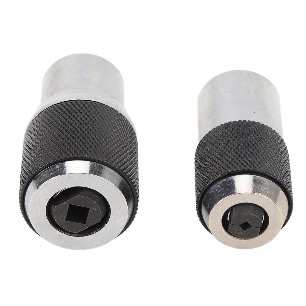 2PCS Tap Socket with 3 8 Drive Square Adapter 6 1 4 1 4 1 2 Inch Adjustable Tap Extractor Tool for M3 M6 M8 M12 Taps