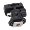 Plastic Hot Cold Shoe Base Mount 1/4 Screw Cold Shoe Mount Adapter For DSL RMirrorless Cameras Flash LED Light Monitor