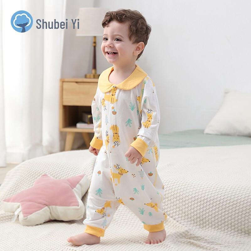 Shubeiyi 2-Pack Baby Long-Sleeve Rompers