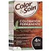 Les 3 chênes color &amp; soin coloration bruns &amp; marrons châtain brownie 4B 135ml