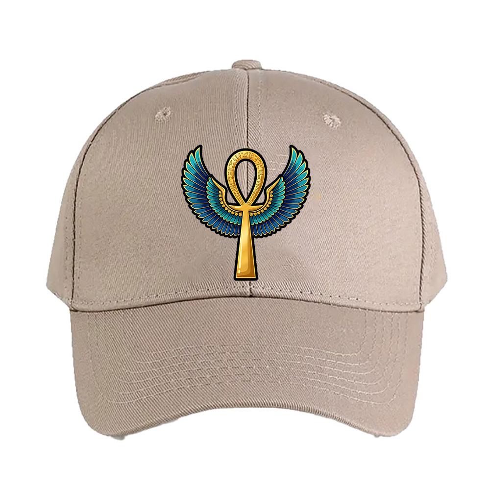 Ankh Woman Man Baseball Cap Adult Adjustable with Curved Brim Hiking Fishing Hat trucker cap Summer Fashion